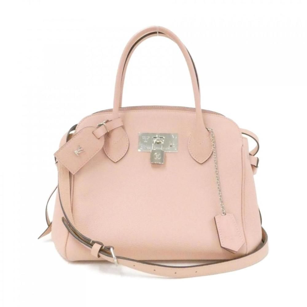 Louis Vuitton Mira Calf HandBag Rose Poudre Silver Metal Fittings